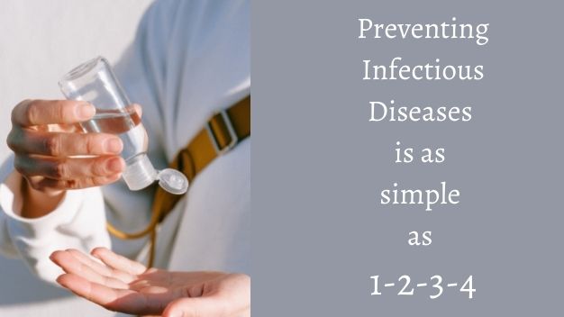 Preventing Infectious Diseases is as simple as 1-2-3-4